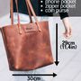 Leather goods - Leather Tote Bag - ENJOYTHELEATHER