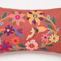 Fabric cushions - EMBROIDERED CUSHIONS "SHWESHWE" - MAHATSARA