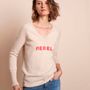 Apparel - Sweater REBEL - MADLUV CASHMERE GOES POP