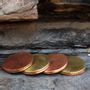 Unique pieces - Handcrafted Copper & Brass Coaster  - DE KULTURE WORKS