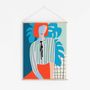 Other wall decoration - WALL HANGING "LA DAME AUX MONSTERAS" - SHANDOR