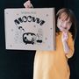 Children's games - MOOVVI Wooden Shadow Theatre, handmade - ENJOYTHEWOOD