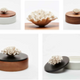 Coffrets et boîtes - Boîte ronde décorative en bois- Coffret IWA. - ANOQ