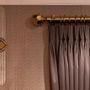 Curtains and window coverings - Classic Polished Brass Finish - TILLYS