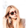 Glasses - Casual Unisex Sunglasses Merbau Wood - ENJOYTHEWOOD