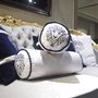 Cushions - BOLSTER PILLOW WITH EMBROIDER T&G LOGO - THOMAS & GEORGE ARTISAN FURNITURE