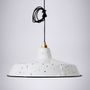 Hanging lights - Speckled Classic Enamel shade - NOOK LONDON