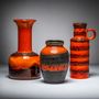 Céramique - Vases rares en céramique "Fat Lava" des années 1970 - FELINE VINTAGE
