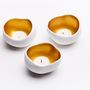Christmas table settings - TRIO candle holders - 3-piece set - ANOQ