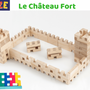Jeux enfants - Jeu de construction en bois CLOZE - CLOZE