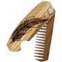 Beauty products - Wooden Bear Comb, walnut and wenge - ENJOYTHEWOOD