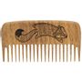 Beauty products - Wooden Bear Comb, walnut and wenge - ENJOYTHEWOOD