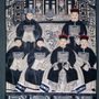 Paintings - Chinese Ancestors Painting - Modern - Revisited - ASIADECORATION / OBJETSCHINOIS