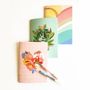 Stationery - Illustrations and postal cards - THEVY GUEX / KRAFTILLE / AKABE - TEAM PETIT PARIS