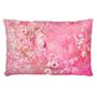 Fabric cushions - ROSE FRAISE PETIT COUSSIN VELOURS - ILLUSTRE PARIS