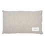 Fabric cushions - TURQUOISE PETIT COUSSIN LIN - ILLUSTRE PARIS