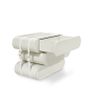 Commodes - Cloud 3 Drawers Chest Cream - CIRCU