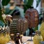 Sculptures, statuettes et miniatures - Carapace de tortue en résine. - ASIATIDES