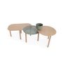 Coffee tables - LOW TABLE WITH BOWL AND DOUBLE BOARDS by Greg - DIZY