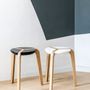 Design objects - STOOL - BOULON BLANC