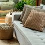 Fabric cushions - Geometrico Braided Cushion - ELISA ATHENIENSE HOME
