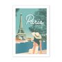 Poster - Poster PARIS "My Love" - MARCEL TRAVELPOSTERS