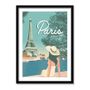 Affiches - Affiche PARIS "Mon Amour" - MARCEL TRAVELPOSTERS