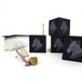 Cadeaux - Cube de papier illustré d'artiste - 7.5X7.5 cm - PULP SHOP