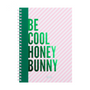 Papeterie bureau - cahier « be cool miel lapin » - &ANNE
