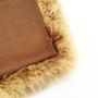 Throw blankets - 100% natural and dye-free Alpaca fur throw. - INATA