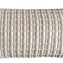 Fabric cushions - Cordao Suede Leather Woven Cushion - ELISA ATHENIENSE HOME