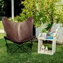 Fauteuils - BKF Leather Armchair + foothrests optional - LA FORESTAL
