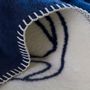 kids linen - Super soft cotton baby / toddler blanket with Whales - FABGOOSE