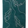 Gifts - Organic cotton junior blanket with Whales - FABGOOSE