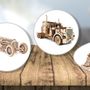 Cadeaux - UGEARS kits en bois - SIVA