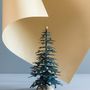 Christmas table settings - Dark Green Christmas tabletop paper ornaments - FABGOOSE