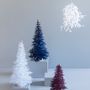 Christmas table settings - Mistletoe paper ornament - white - FABGOOSE