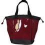 Sacs et cabas - SAC BIG BOAT VERNIS BORDEAUX M - DALZOTTO