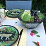 Platter and bowls - Melamine salad bowls - LES JARDINS DE LA COMTESSE
