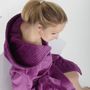 Other bath linens - Elyse shaved velvet cotton bathrobe - TRADITION DES VOSGES