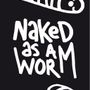 Apparel - NAKED AS A WORM PHONE CASE - CALL CARD®
