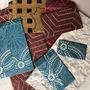 Coussins textile - Housse de coussin en tissus traditionnel Japonais. - NATSUMIKUMI MATERIAL