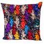 Coussins textile - Coussin "SAN FRANCISCO", velours coton, imprimés motifs Ethniques - ARTPILO