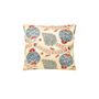 Gifts - Pomegranate Blue Floral Design Silk Suzani Cushion - HERITAGE GENEVE