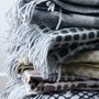 Throw blankets - INSIGHT – MERINO WOOL BLANKET – GREY - FABGOOSE