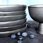 Bowls - Ceramic Bowl on Foot - LOUISE SMÆRUP DESIGN APS