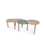 Coffee tables - SMALL COFFEE TABLE AND DUO OF TRAYS by Nestor - DIZY