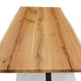 Dining Tables - Black Geometry Oak dining table - NEGRU TIBERIU MARIUS FORESTIER