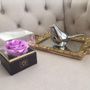 Floral decoration - Cube Collection Bird-Rose box - BIRDROSE