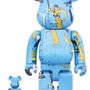 Sculptures, statuettes et miniatures - Bearbrick 100 + 400% Jean-Michel Basquiat #4 jouet - ARTOYZ